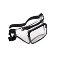 thumbnail image 1 of Btafrte Riñonera PVC Transparente Impermeable A La Unisex para Regalos (negro), 1 of 9