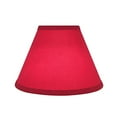 thumbnail image 4 of Aspen Creative 58729 Transitional Hardback Empire Construction Rouge, 9" de Large (4" x 9" x 6-1/2") UNO Abat-Jour, 4 of 6
