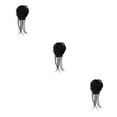 thumbnail image 3 of Guardoinrt Chignon Bouclé pour Toute Occasion et Type de Cheveux en Matériaux Extension de Queue de Cheval 1B 3Ensemble, 3 of 6