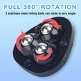 Self Adhesive Mini Caster Wheels, Swivel Wheels Stainless Steel Paste