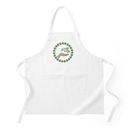 

CafePress - Herbal Therapy Wreath - Kitchen Apron with Pockets Grilling Apron Baking Apron
