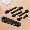 thumbnail image 3 of Bicycle Disc Brake Adaptor Flat Mount for 140/160mm Rotor Compatible for Shimano R160, 3 of 10