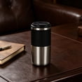 thumbnail image 5 of 550ml Stainless Steel Insulated Cup Portable Leakproof Travel Mug Double Wall Vacuum Coffee Tea Tumbler for Home Office Camping, 5 of 6