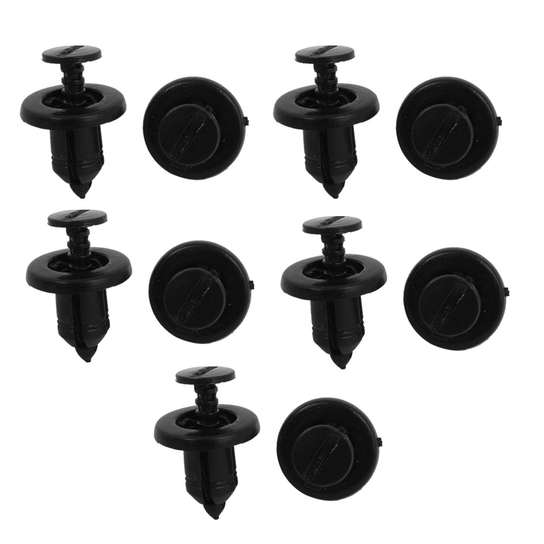 5X RENAULT BUMPER FASTENER TRIM CLIPS Clio Laguna Megane Espace PLASTIC Push