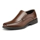 thumbnail image 1 of Mocasines de Vestir para Hombre Bruno Marc Punta Cuadrada Marrón Oscuro Talla 8.5W, 1 of 9
