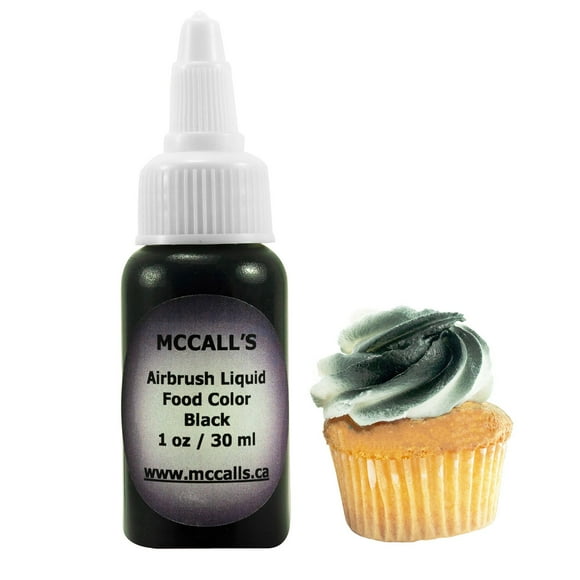AIRBRUSH COLOR Noir 1 OZ / 30 ml