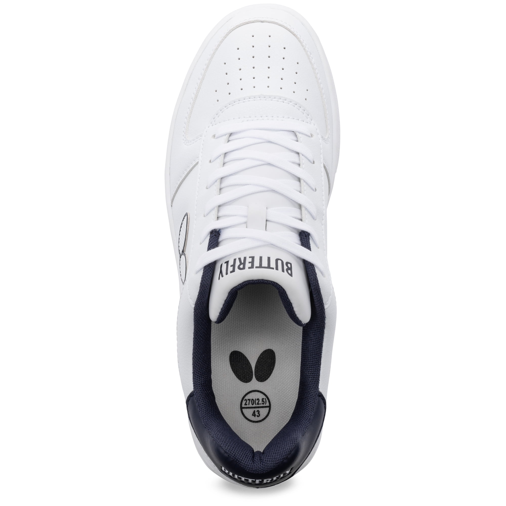ぽにー EU39/25cm Butterfly Lezoline Sneaker White 7.0 (39 EU, 25.0 JP