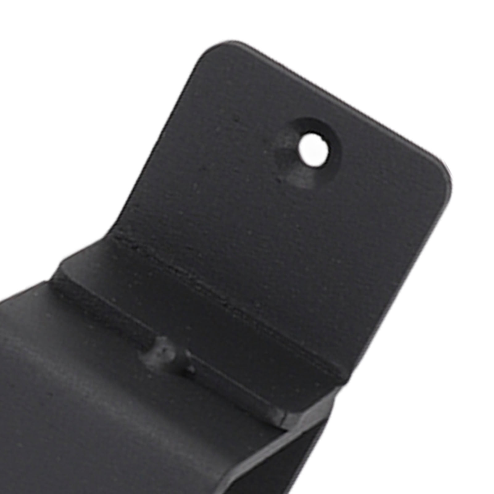 LAZIOEGR 2PCS Door Barricade Brackets Drop Open Bar Holder Carbon Steel U Bracket for 2x4 Boards Black