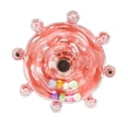 thumbnail image 2 of Milaget Bird Cage Toy Parrot Rotary Wheel Rattle for Cockatiels Parrotlets Lovebirds Pink, 2 of 9