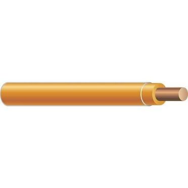 Southwire Building Wire,14AWG,THHN,Sld,Org,500ft 11585701