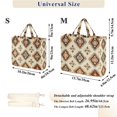 thumbnail image 2 of FORMRS Womens Corduroy Tote Bag Crossbody Shoulder Handbag with Pocket, Geometric Designs, 2 of 7