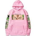 thumbnail image 2 of Roronoa Zoro Hoodie Casual Clothes Pirate Hunter Long Sleeve Sweatshirt, 2 of 3
