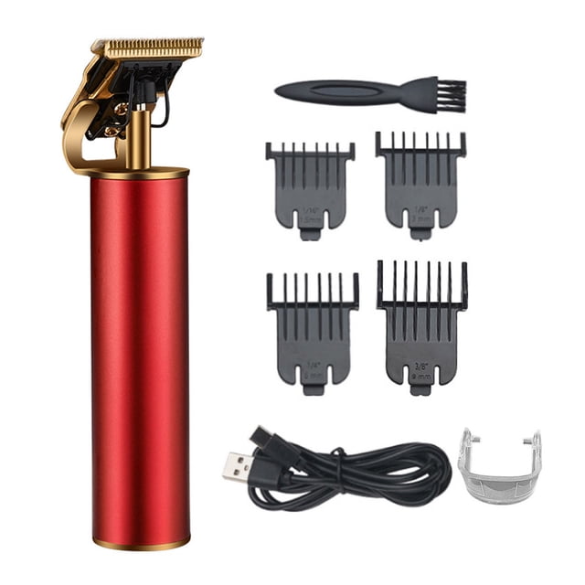 Tondeuses à Cheveux de Barbier Électriques Multifonctions Ensemble Ménager Salon de Coiffure Dédié Push Chargement USB