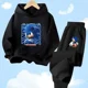 thumbnail image 2 of Ropa de bebé, ropa de abrigo para niño de 2 a 12 años, conjunto de sudadera con capucha, sudadera Sonic 2024 de primavera para niños, ropa para niña, madre e hijo, 2 of 5