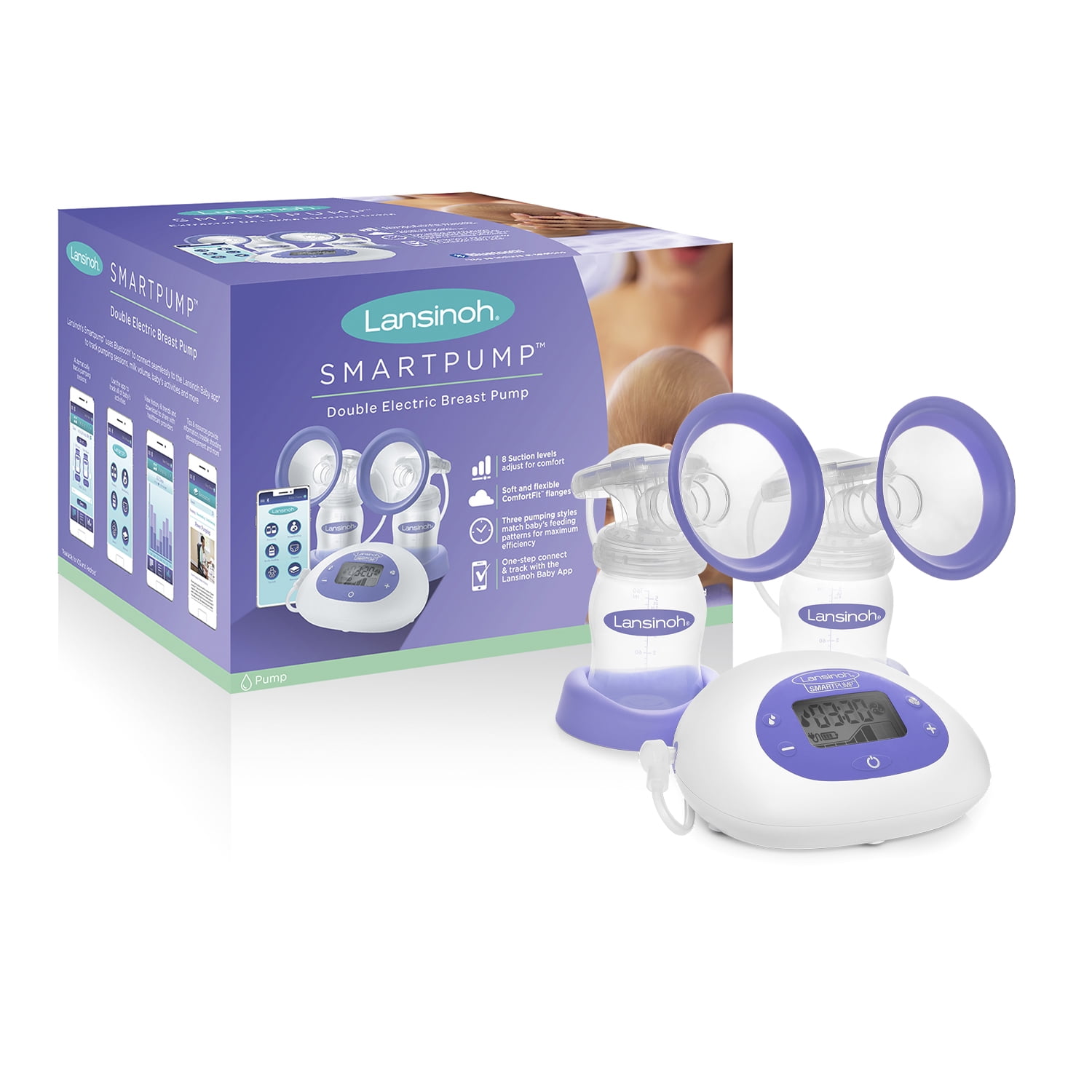 Lansinoh Smartpump Double Electric Breast Pump - Walmart.com