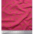 thumbnail image 1 of Soimoi Polyester Crepe Fabric Elephant Face Animal Print Fabric by The Yard 52 Inch Wide, 1 of 1