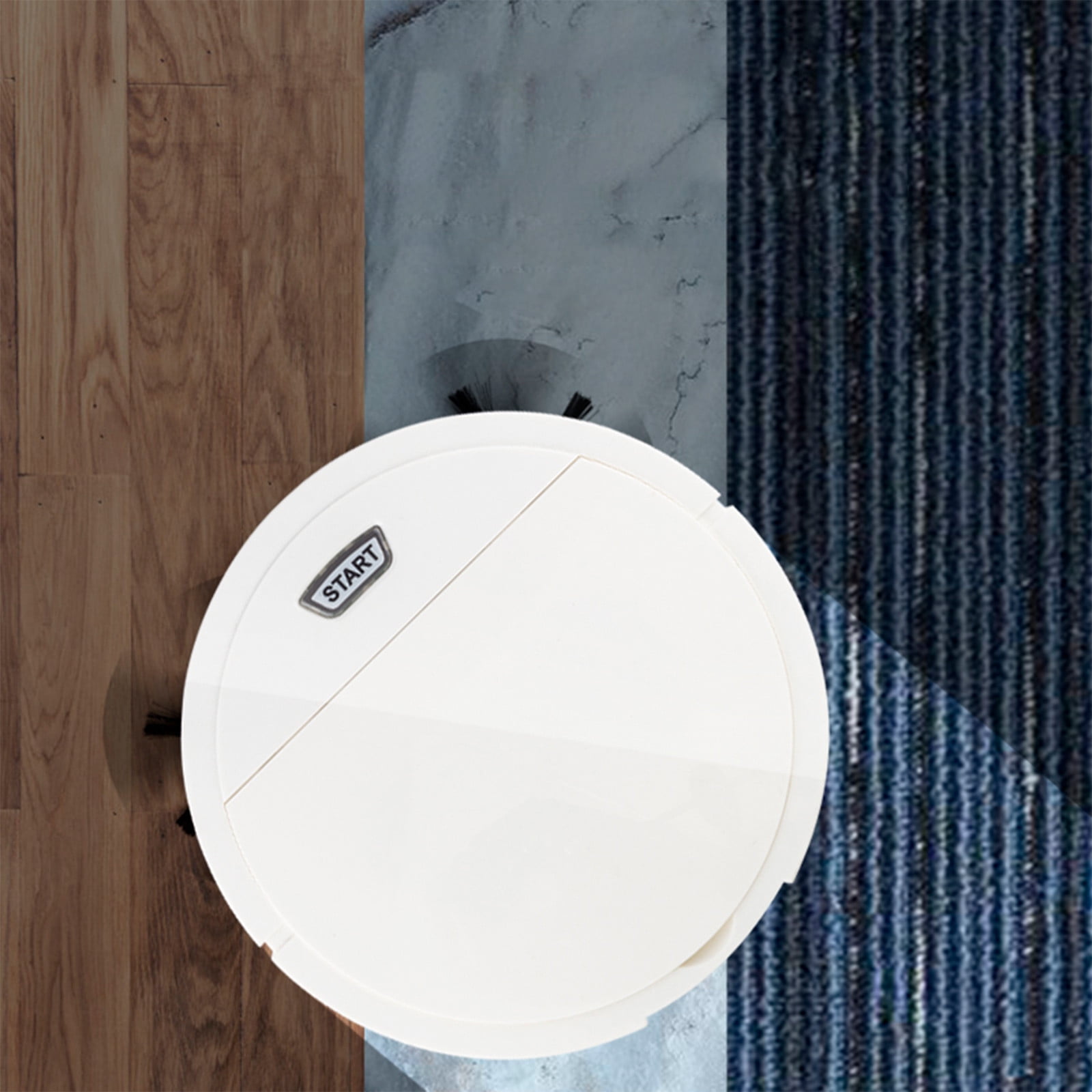VALSEEL Home Appliances Clearance Robot Vacuum And Mop Combo, 3 In 1 Robotic Vacuum Cleaner With Watertank/Dustbin/Brush, Blocked By Hair, Remote/App, Ideal For Hard Floor/Pet