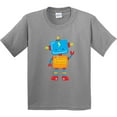 thumbnail image 3 of Inktastic Cute Robot, Colorful Robot, Funny Robot, Robotics Youth T-Shirt, 3 of 5