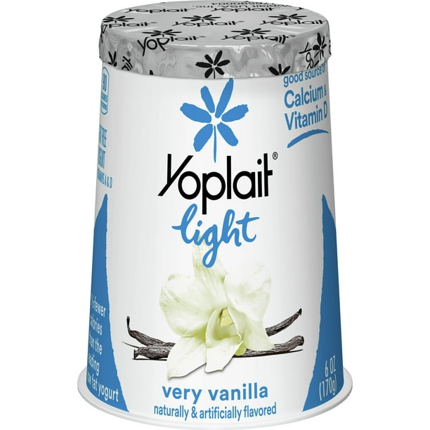 Yoplait Light Very Vanilla FatFree Yogurt, 6 Oz.