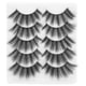 thumbnail image 3 of Pestañas postizas BuyWeek 5 pares tridimensionales gruesas ultra sensibles, 3 of 14