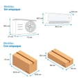 thumbnail image 4 of Aire Acondicionado Samsung 1 Ton AR40F12D0AM/AX Advance R32 Frío 220V, 4 of 10