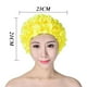 thumbnail image 3 of Gorra 3D Flor Baño Transpirable Deportes acuáticos Sombrero Piscina Accesorios Amarillo Hugtrwg Para estrenar, 3 of 3