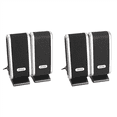 thumbnail image 1 of 4 Pcs USB Computer Speakers Portable Speaker Stereo 3.5mm with Ear Jack for Desktop PC Laptop, 1 of 7