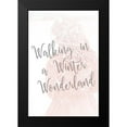 thumbnail image 2 of Kimberly, Allen 17x24 Black Modern Framed Museum Art Print Titled - Walking in a Winter Wonderland, 2 of 5