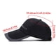 thumbnail image 3 of Gorra de béisbol con visera para hombre, gorro transpirable de malla de secado rápido, protector solar, para exteriores, Verano, 3 of 4