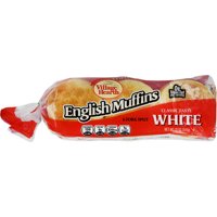 Village Hearth White English Muffins, 12 oz