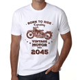 thumbnail image 1 of Men's Graphic T-Shirt Born to Ride Legendary Motor Since 2045, 1 of 7