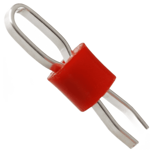 Pack of 15 5010 Conn Test Point 1 POS Solder ST Thru-Hole 1 Port Red, Bulk, RoHS