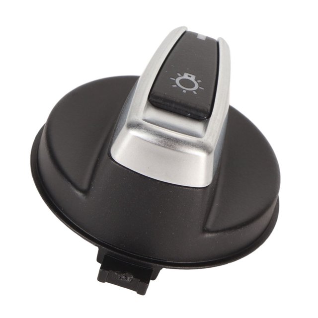 Bouton d'Interrupteur de Lampe Phare, Contrôle Précis Fiable Longue Durée Facile à Utiliser 61319169405 Bouton de Rotation Anti-Fissure pour X1 E84