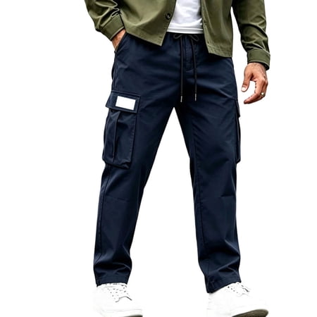 Admvng Men s Cargo Pants Outdoors Stretch Casual Sports Trousers