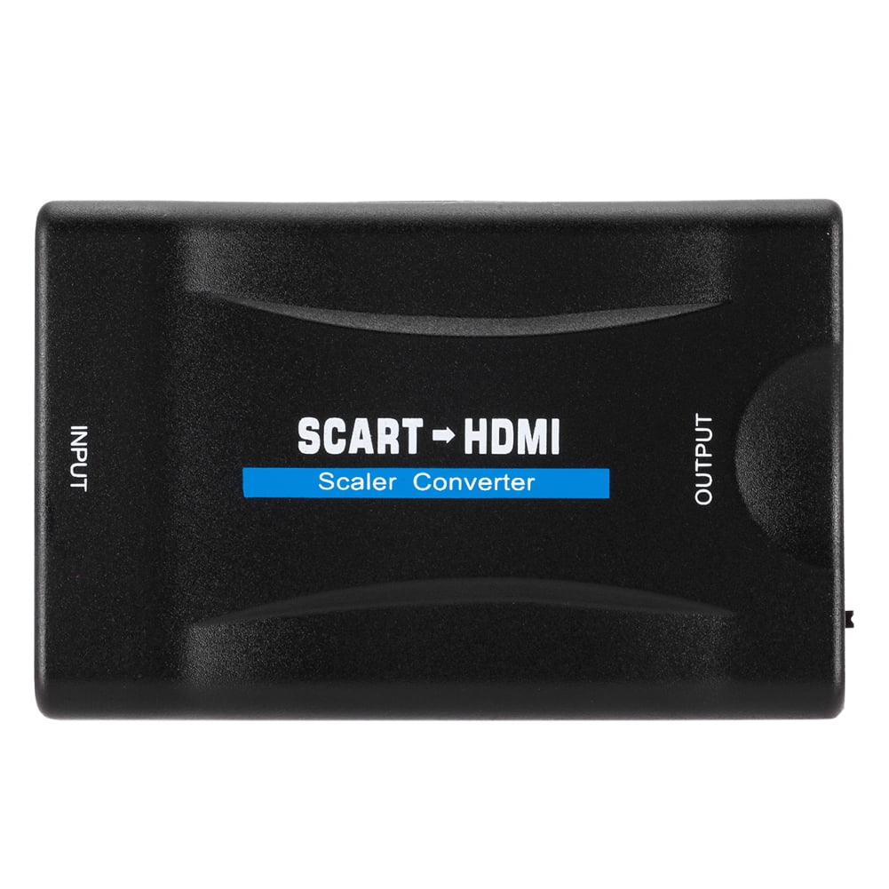Udløbet Omkreds Andesbjergene Xewsqmlo 1080P SCART to HDMI-compatible Video Audio Upscale Converter  Signal Adapter Receiver - Walmart.com