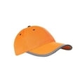 thumbnail image 4 of High Visibility Reflective Baseball Cap Safety Fluorescent Cap for Women Men Orange, 4 of 8