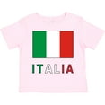 thumbnail image 3 of Inktastic Italy Flag & Italia Black Border Boys or Girls Toddler T-Shirt, 3 of 5