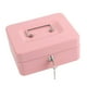 thumbnail image 3 of Hucha con cerradura, organizador de dinero, contenedor, pequeña caja de almacenamiento, del tesoro, alcancía para adultos, para niños Rosa, 3 of 8
