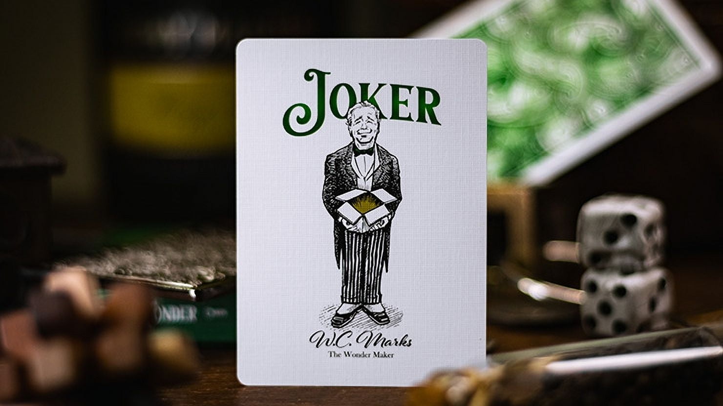 Emerald Wonder Playing Cards by Wondercraft X Chris Hage