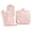 Pink, variant on Pink 26x16cm Cotton Oven Glove with Padding, Heat-Resistant Microwave & BBQ Mitt for Safe Hot Cookware Handling