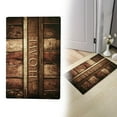 thumbnail image 2 of LGCASL, Welcome Doormat Indoor/Outdoor Non Slip Rug Entry Mat Front Door Welcome Mat for Outside Porch Entrance Home Entryway Farmhouse Decor, Carpet Brown, 2 of 9