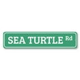 thumbnail image 2 of Sea Turtle Road Novelty Decor, Metal Wall Sign - 4x18 Inches, 2 of 4