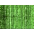 thumbnail image 1 of Ahgly Company Indoor Rectangle Abstract Green Modern Area Rugs, 7' x 9', 1 of 4