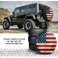 thumbnail image 5 of Retro American Flag Spare Tire Cover Fit for Jeep RV Truck SUV Travel Camper Trailer 14",15",16",17",Waterproof and Dustproof Protection Tires, 5 of 10