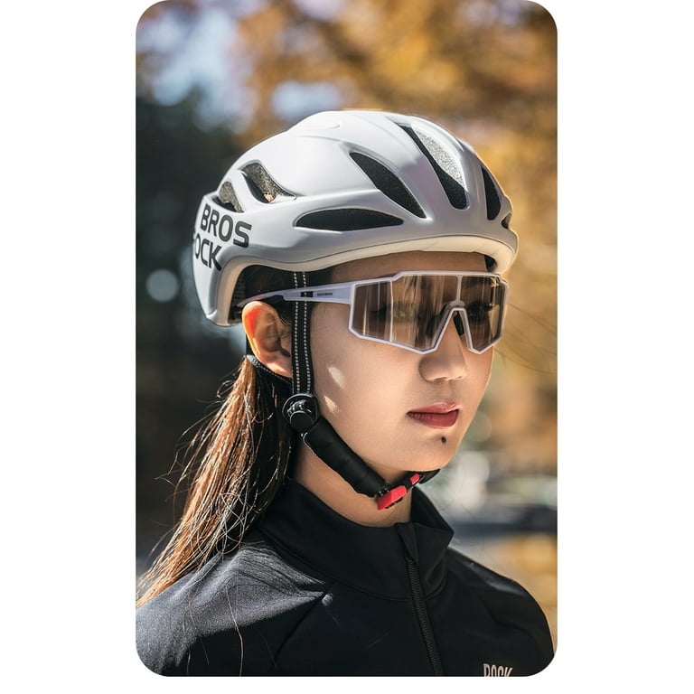 Rockbros Adults Bicycle Helmets, White (Men/Women) - Walmart.com