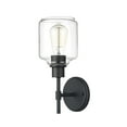 thumbnail image 2 of Millennium Lighting  Asheville 1 Light 13 inch Wall Sconce with Clear Glass Shades, 2 of 5