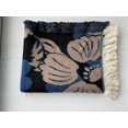 thumbnail image 4 of Stanzadeals Premium Acrylic Cotton Throw – Woven Jacquard Design | Black & Blue | 50 x 60 in, 4 of 6