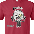 thumbnail image 4 of Inktastic Metal Face T-Shirt, 4 of 5