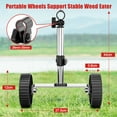 thumbnail image 2 of Tanbaby Electric Weed Wacker Attachment Wheels for 8/9” Weed Eater, Adjustable Cordless String Trimmer Auxiliary Wheels, Tool Pole Dia 26-28mm Adjustable Support Wheel, 2 of 7
