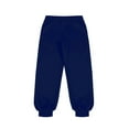 thumbnail image 4 of FAIWAD Boys Girls Cinch Bottom Sweatpants Elastic Waisted Casual Joggers Kids School Uniform Workout Gym Pants, 4 of 9